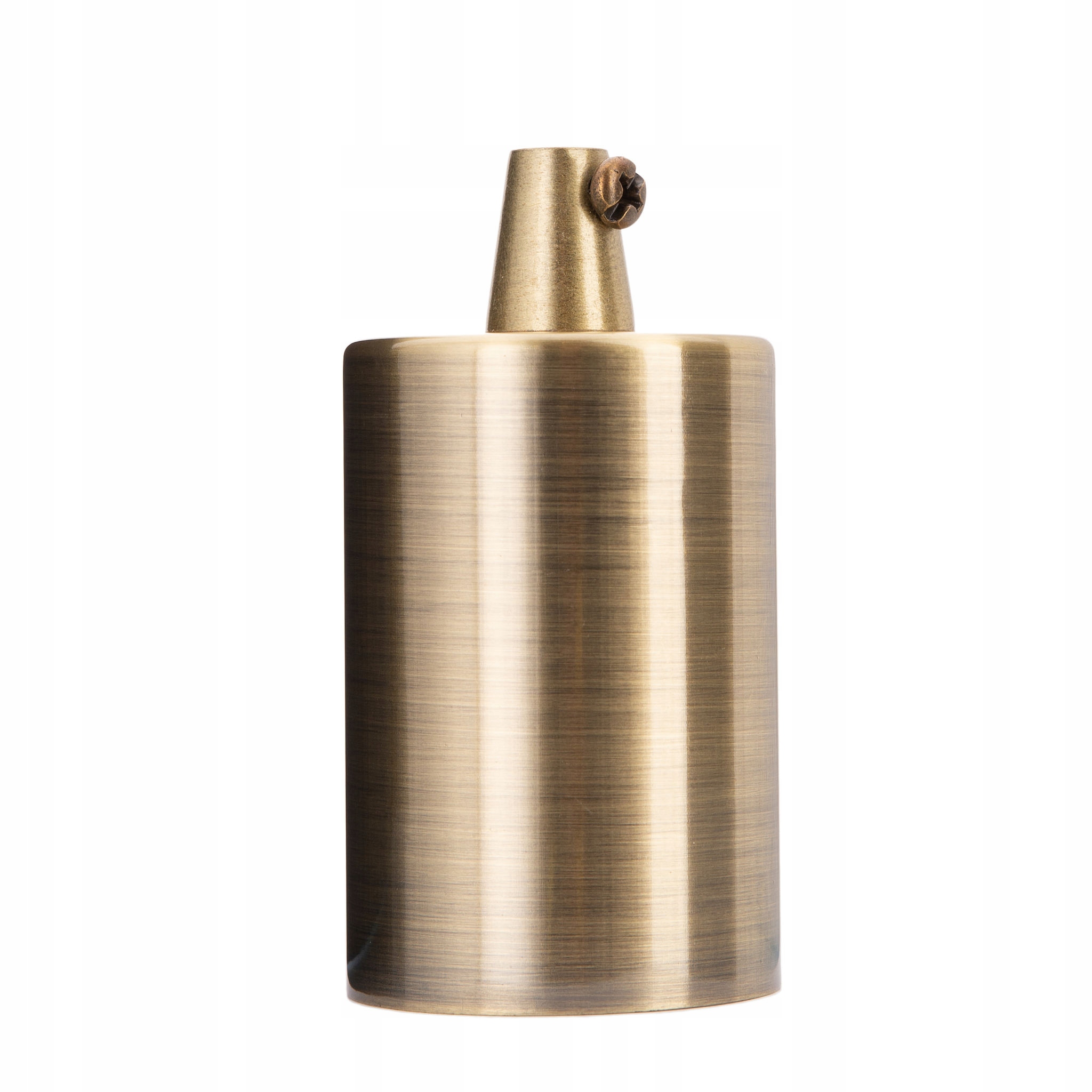 

Oprawka aluminiowa E27 Stare Złoto bronze walec