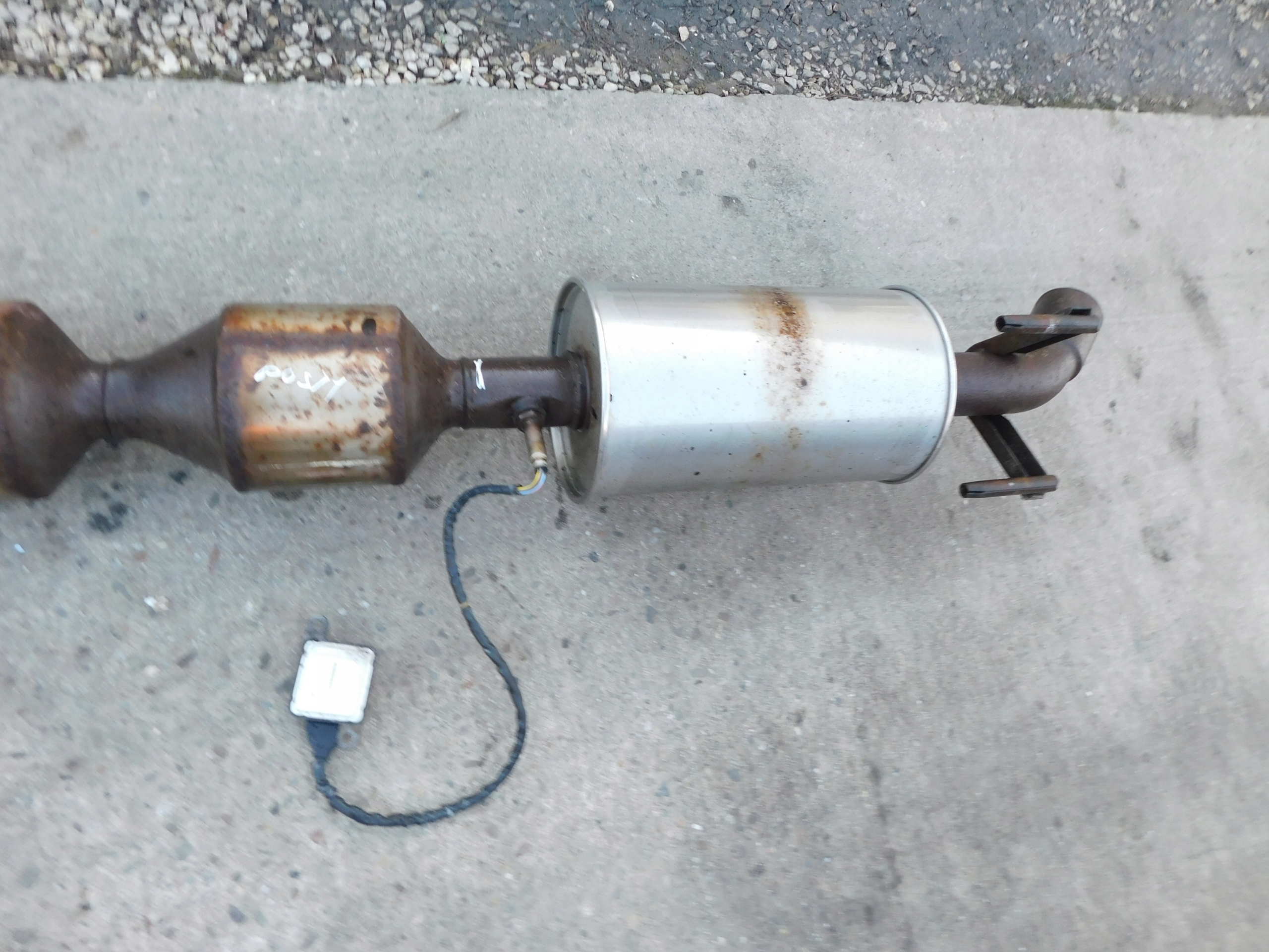 VW Crafter 2.5 TDI z AdBlue DPF catalyst complete uklad exhaust