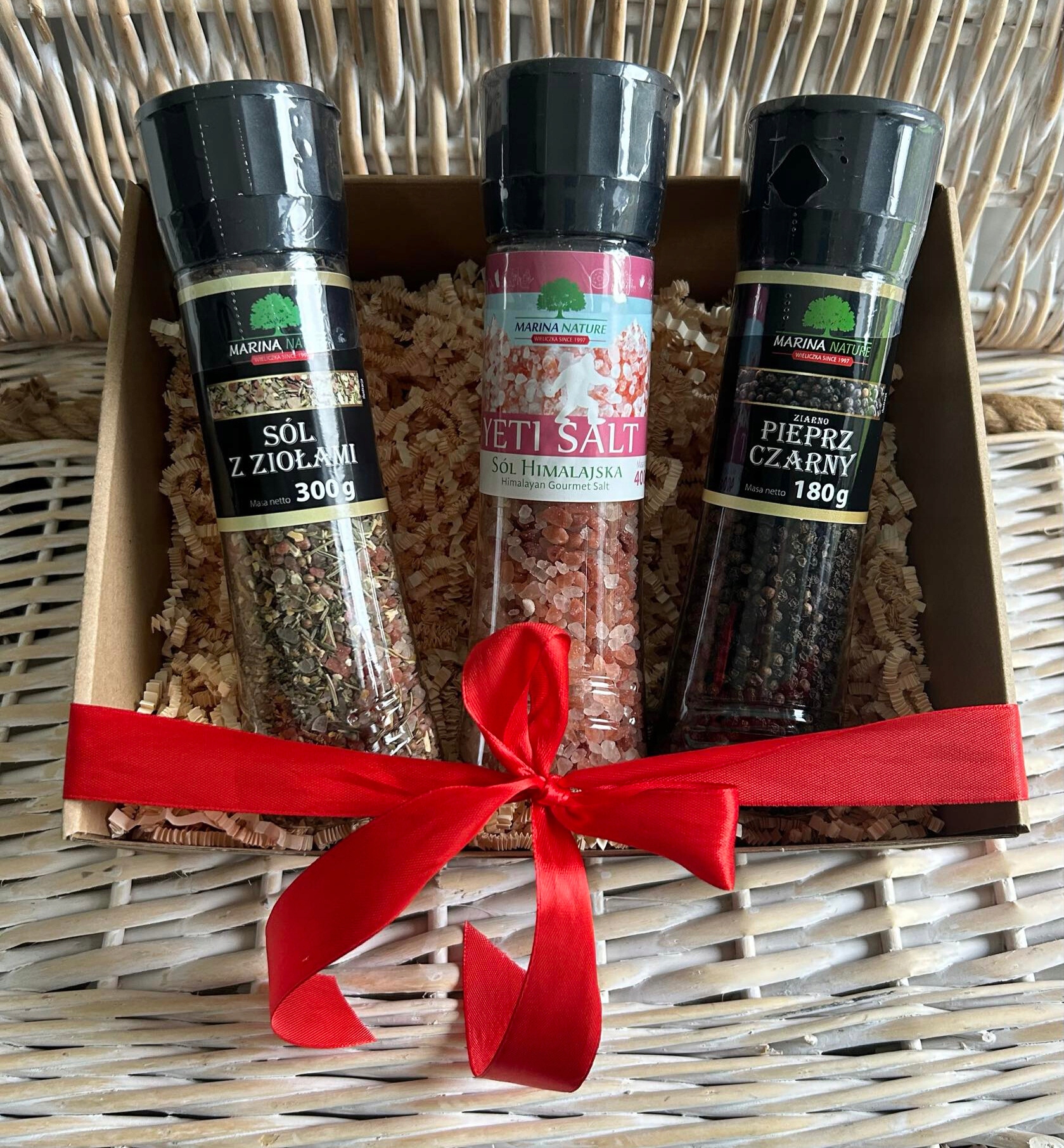 Levně Dárková sada mlýnků s kořením XXL