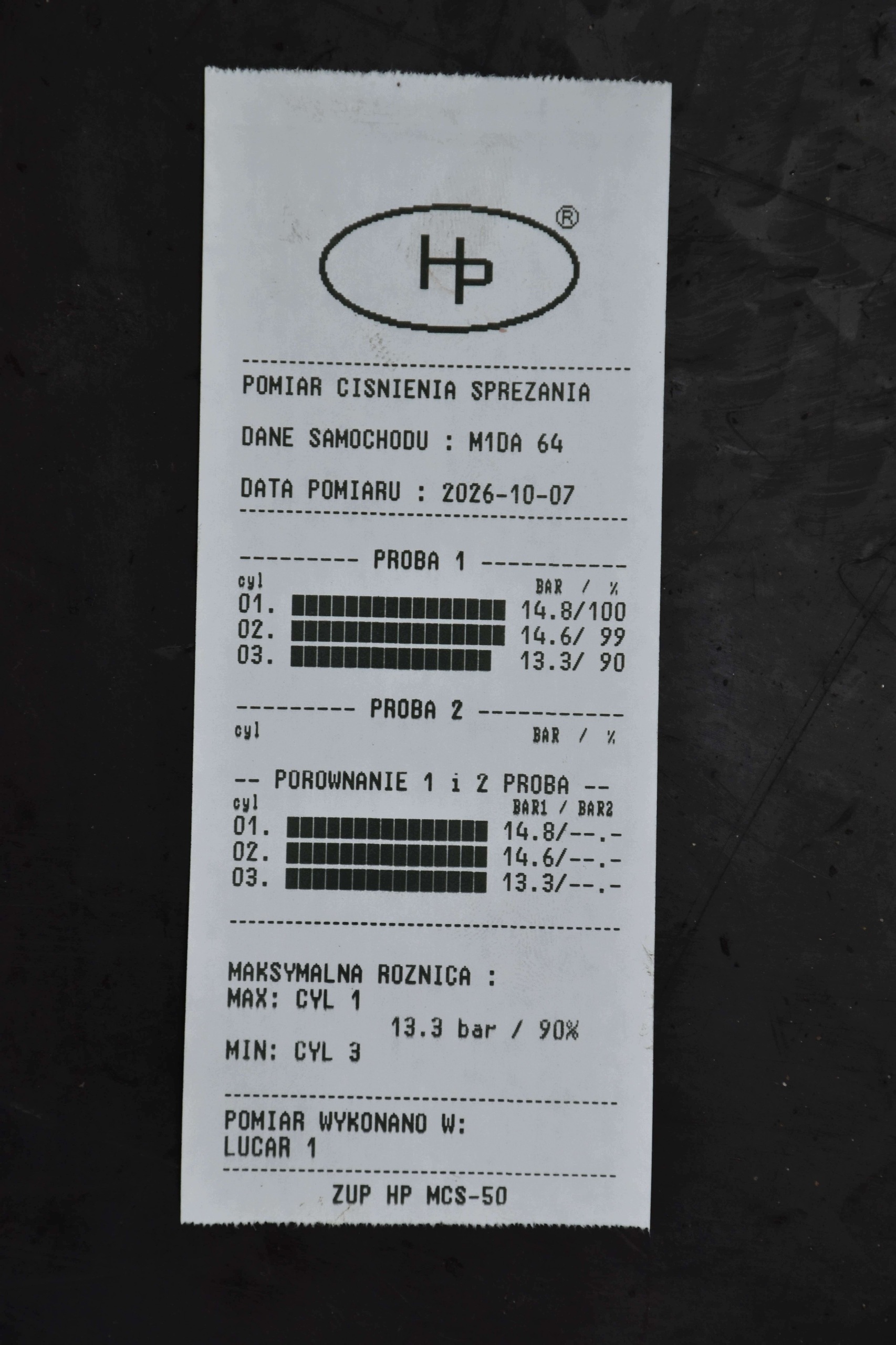 engine FOCUS MK3 III C-MAX II 1.0 EcoBoost 125KM M1DA @ POMIAR KOMPRESJI @