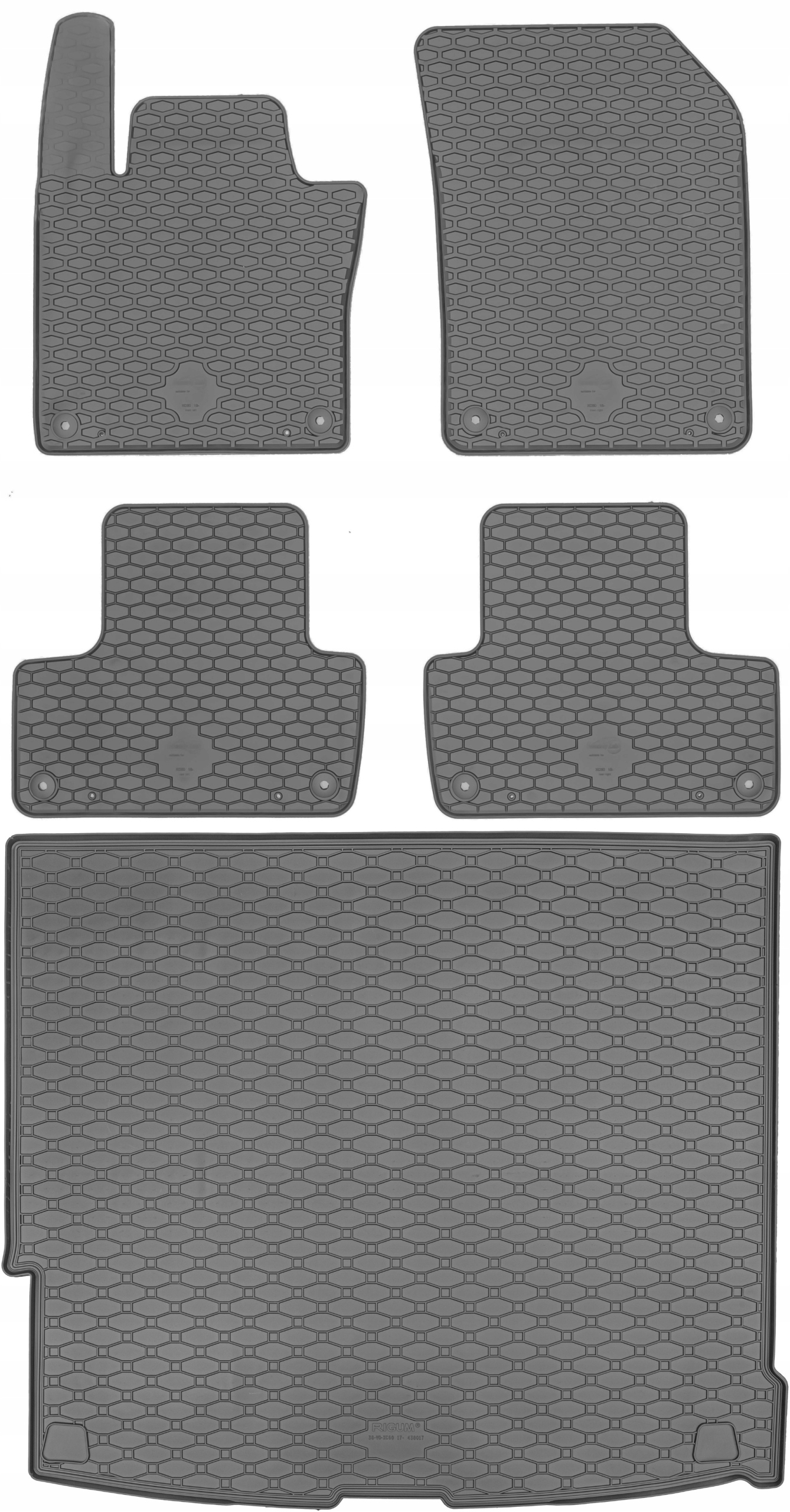 Volvo XC60 II Suv 2017- Sada Koberce batožinový priestor