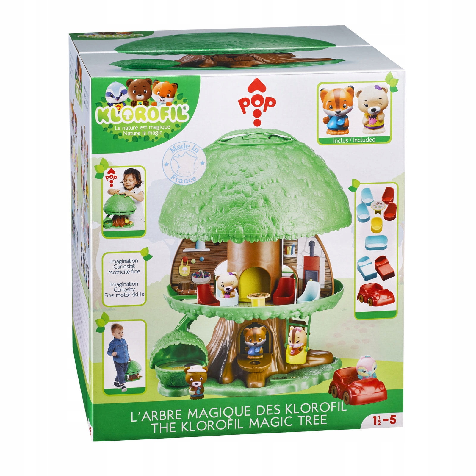 Set Kouzelné dřevo Klorofil 14 dílků 18m+