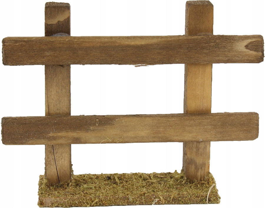 

Krótki płot z Drewna do Szopki 10cm długi/ 6cm wys