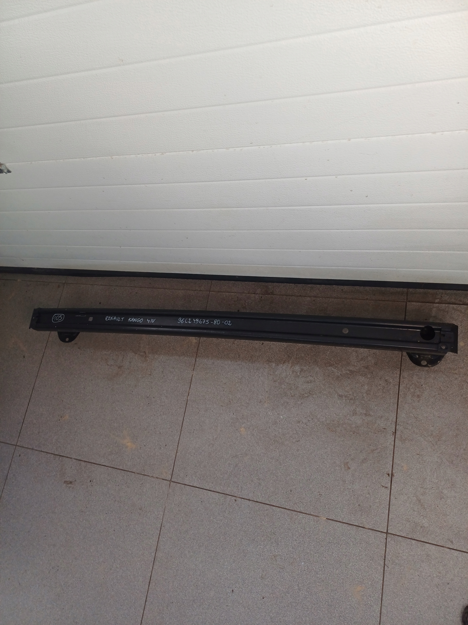 bumper support rear part rear RENAULT KANGO 4 IV 96C249675-80-02