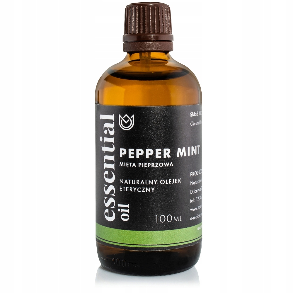 

Naturalny olejek eteryczny Mięta Pieprzowa 100ml