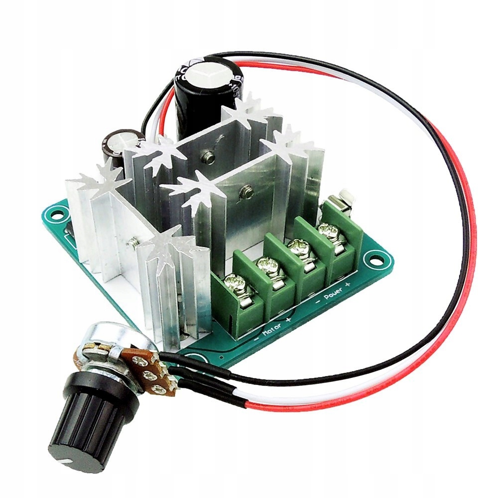 

415 Regulator obrotów silnika Pwm 6-90V 15A Led