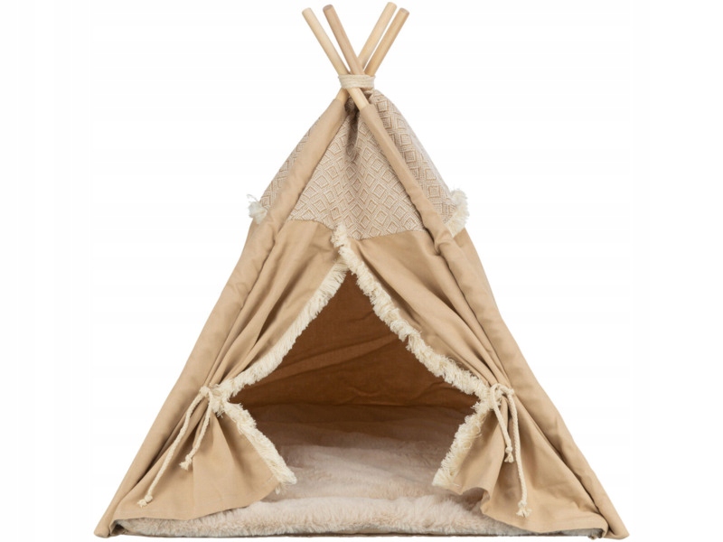Legowisko Trixie Boho Tipi Boho Beżowy 55 x 55 x 65 cm