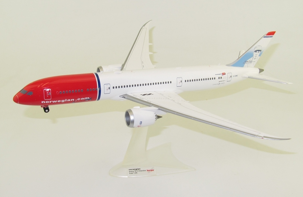 Model Boeing 787-9 Norwegian 1:200 Podvozek Herpa