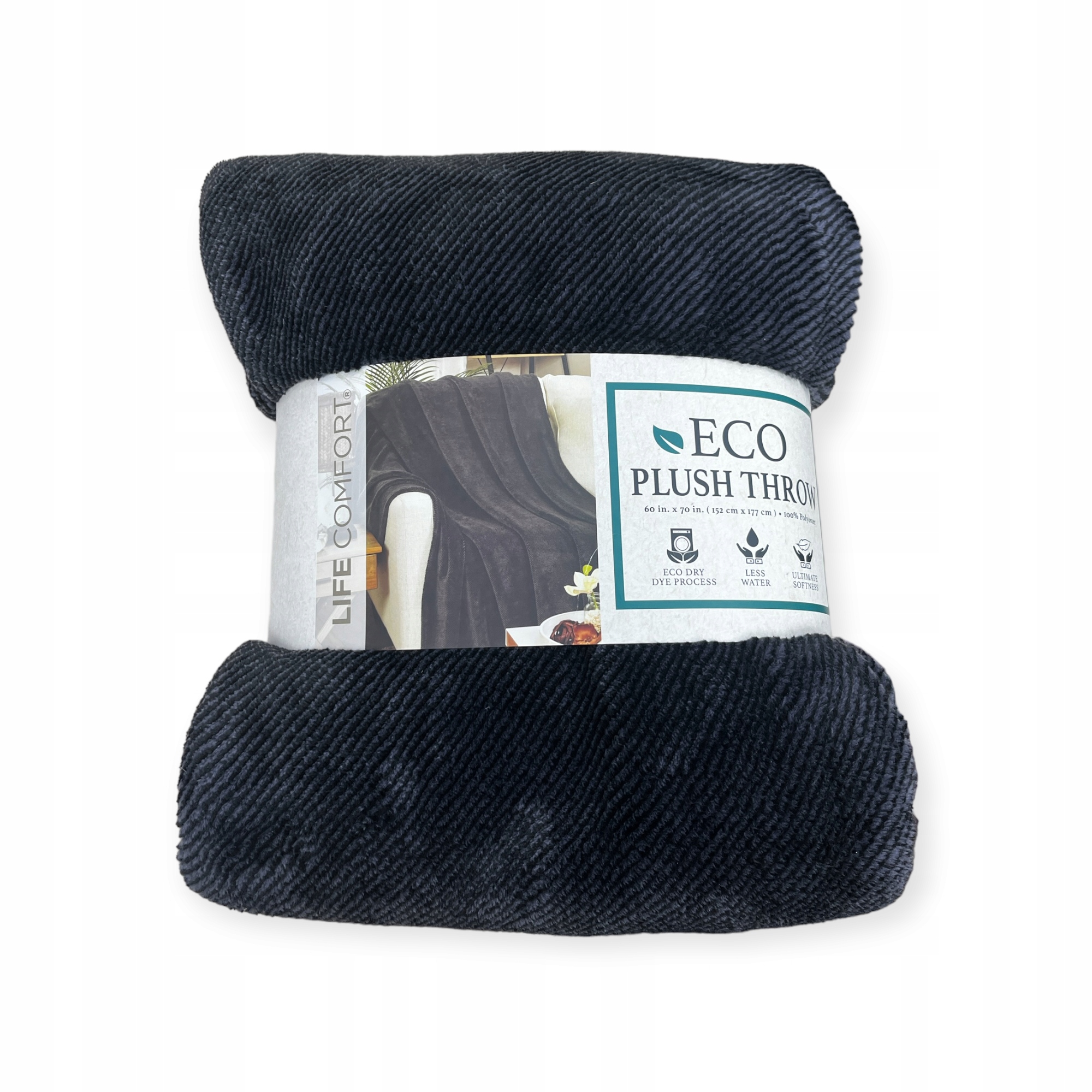 Měkká teplá deka Eco Plush Throw