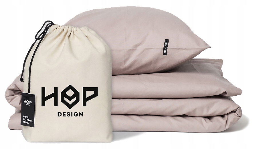 Posteľná Bielizeň bavlna 100 % čistá hrubá 200x200 2x50x60 staroružová Hop Design