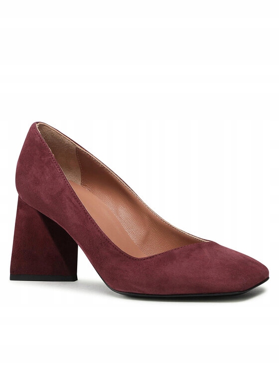 Semišové lodičky Pollini 40