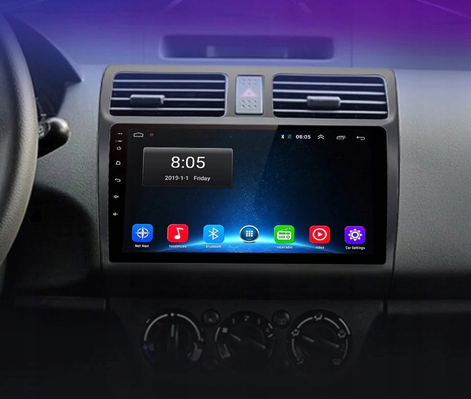 Radio 10' ANDROID Suzuki Swift 4/64G GPS WiFi PL Marka inna