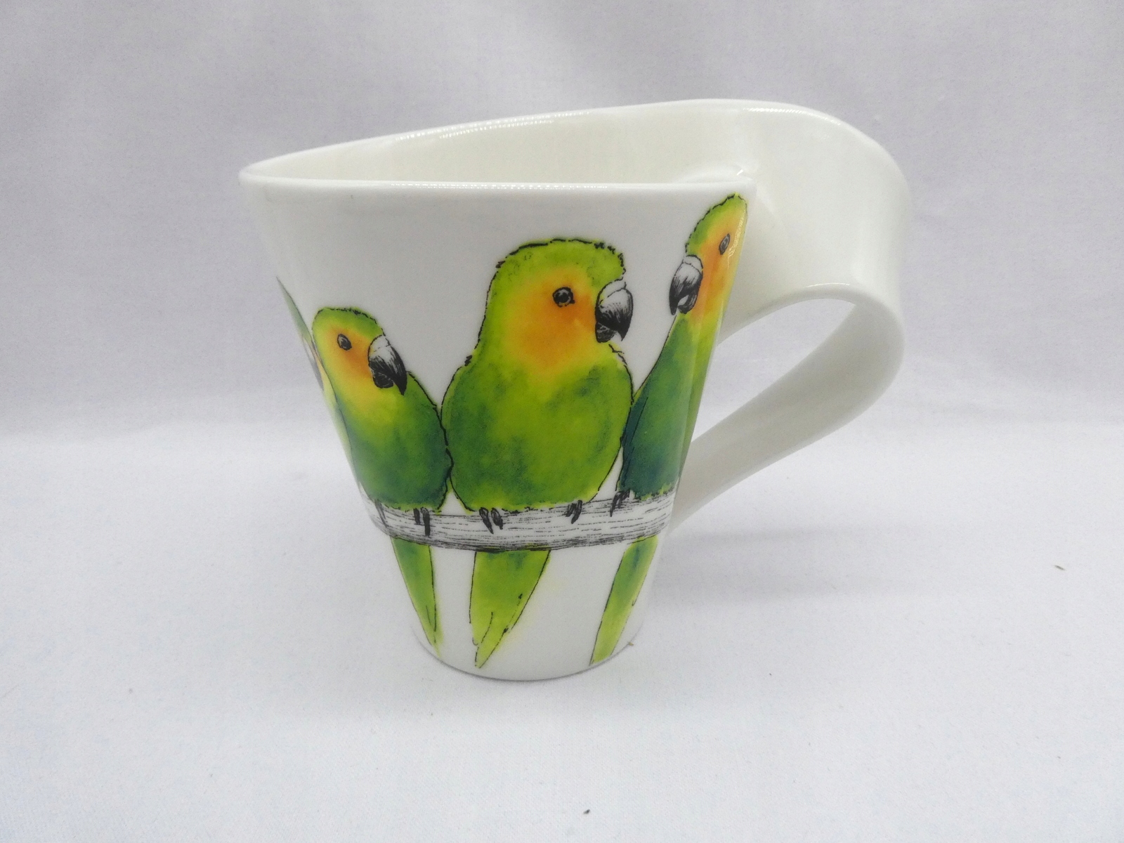 DUŻY KUBEK VILLEROY & BOCH PAPUGI 1-4922