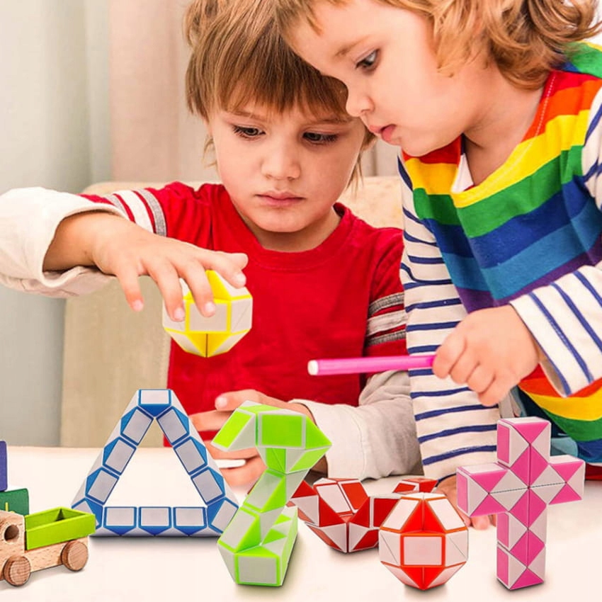 Wąż układanka logiczna duża, Magic Snake Waga produktu z opakowaniem jednostkowym 0.05 kg