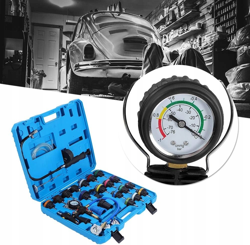 Tester Měřič Těsnosti Chladicího Systému Chladiče Sada 28 Ks