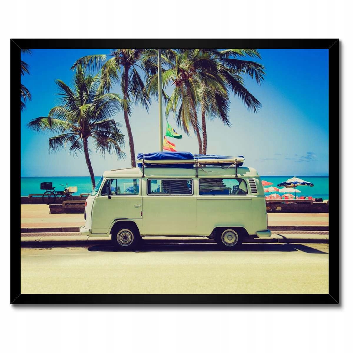 Plakáty v rámu 50x40 Volkswagen Transporter