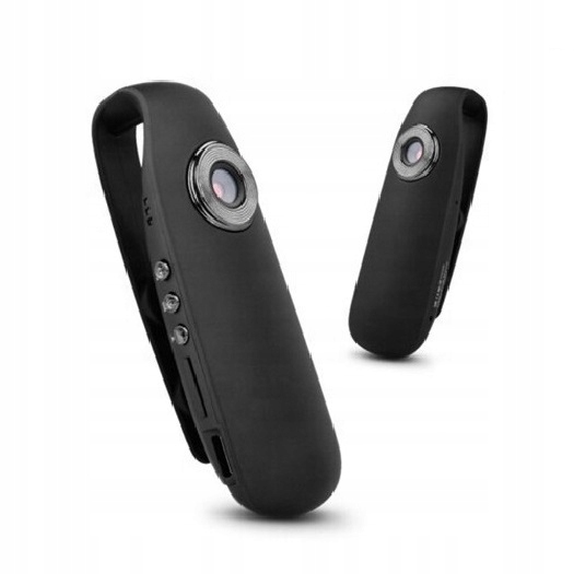 PROFESJONALNA MINI KAMERA POLICYJNA DLA BEZPIECZEŃSTWA MONITORING OSOBISTY