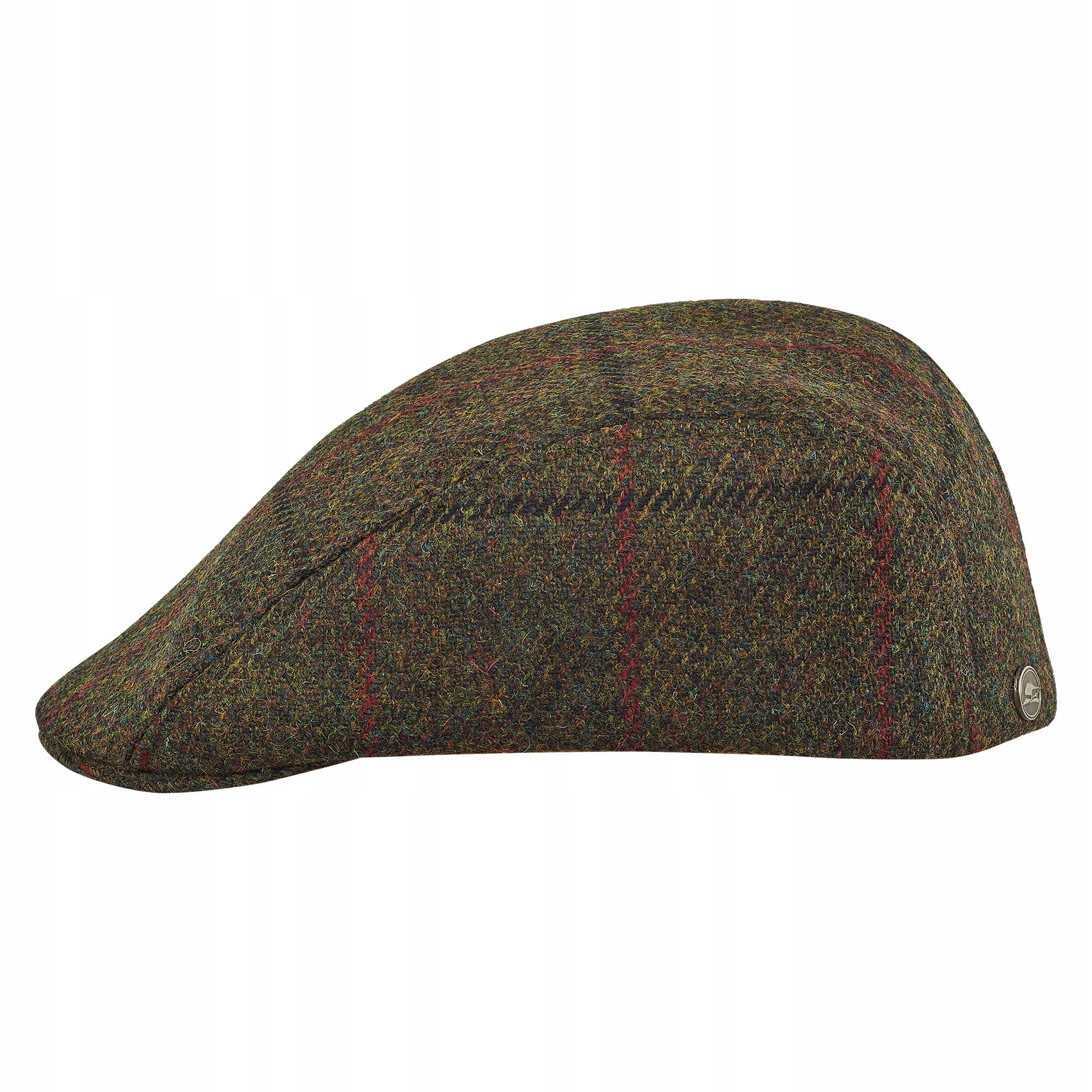 

Męska Czapka Zimowa Z Nausznikiem Khaki Krata 56CM