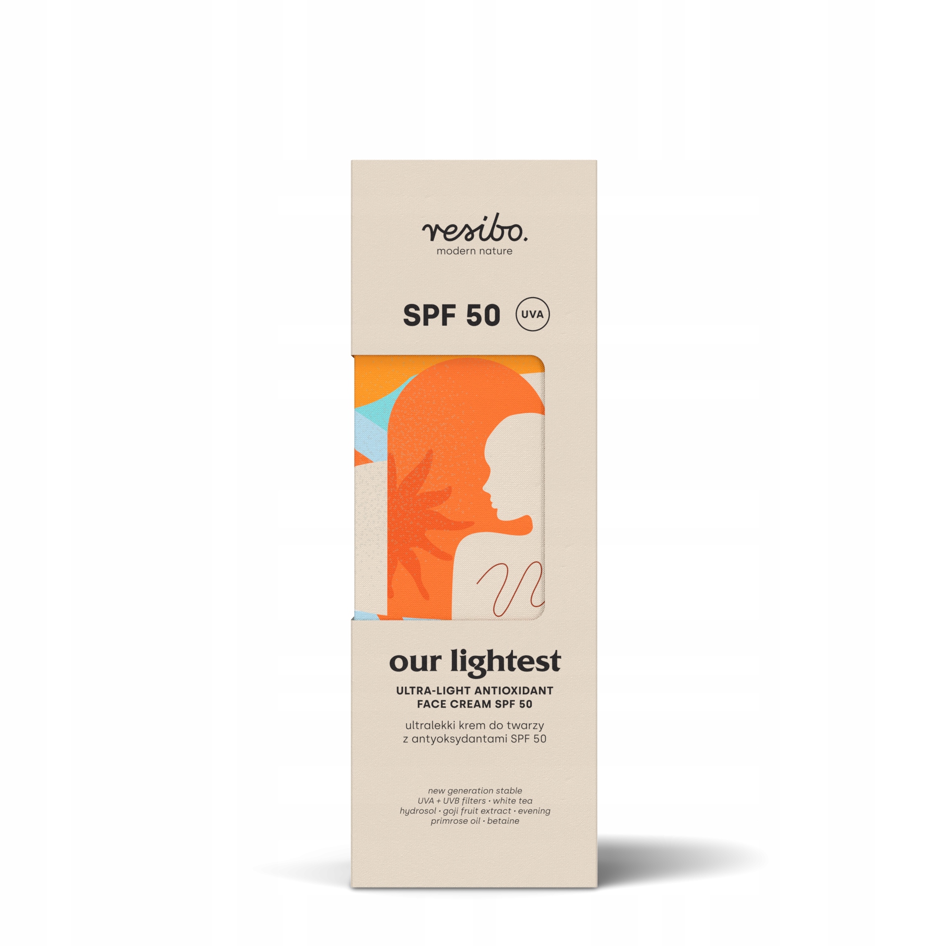 Our Lightest ultralekki krem SPF50 z antyoksydantami