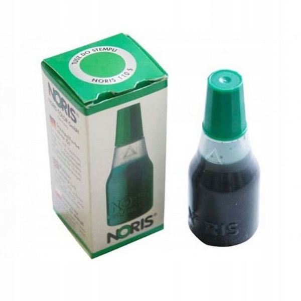 Tusz do pieczątek NORIS zielony