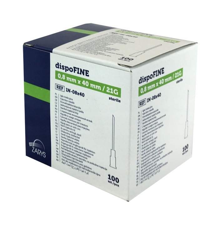

DispoFine Igły Iniekcyjne 0,8x40 100szt