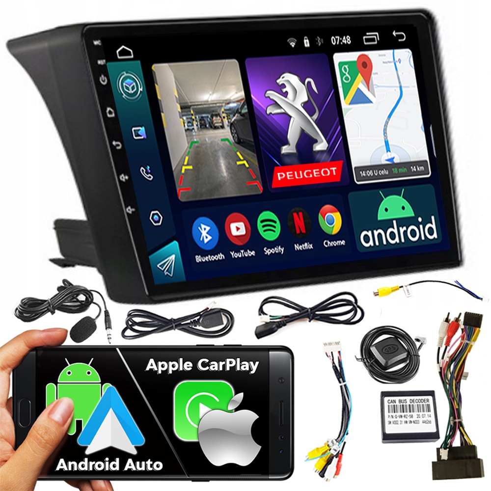 Autorádio Ncs RS-305 Peugeot Boxer 2 2006-2014 Android Navigace