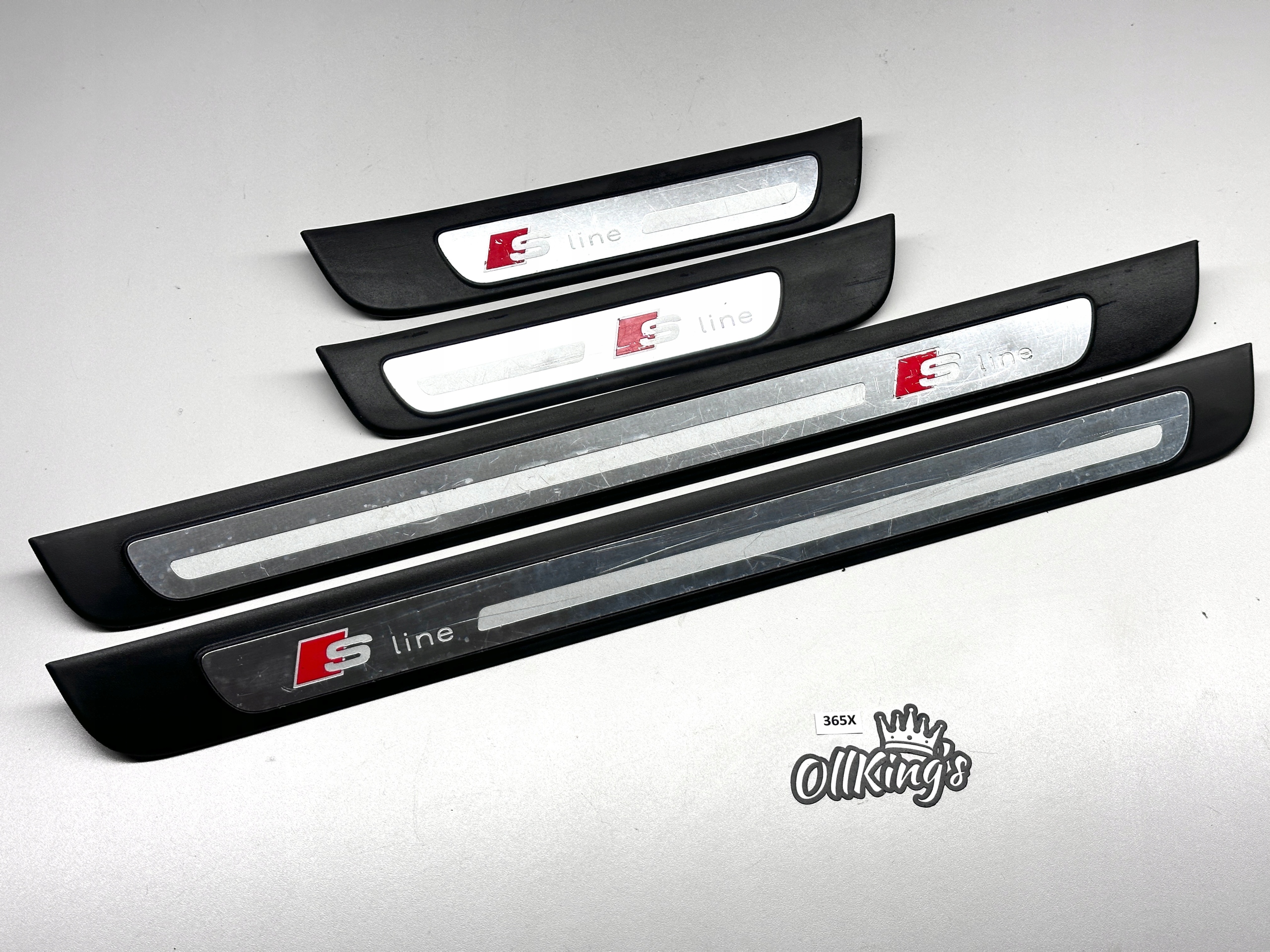 AUDI A4 B8 SLINE mouldings threshold moulding threshold 8K0853373B 8K0853374B