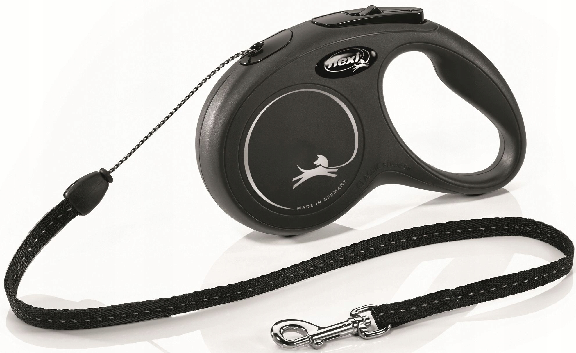 

Smycz Flexi New Classic S linka 5m Black
