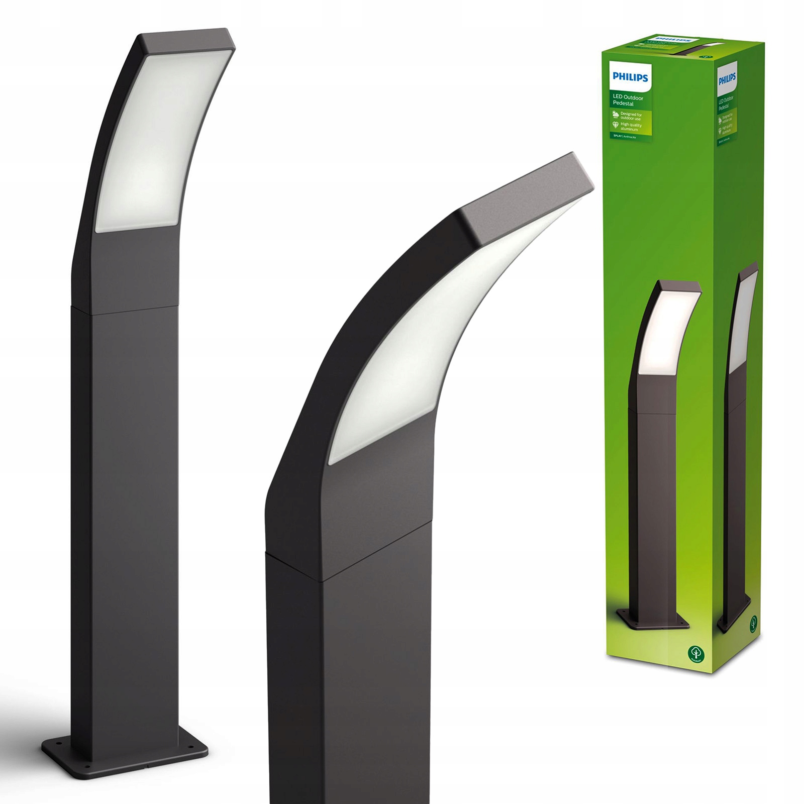 Vonkajšia záhradná lampa Stĺpik 60 cm Led 12W 1100lm 2700K IP44 Philips