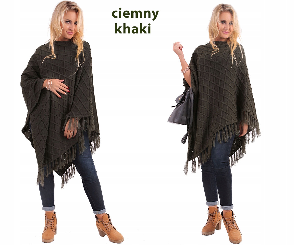 

Pasmantex Termoli Ponczo Narzutka Kaszmir Wełna