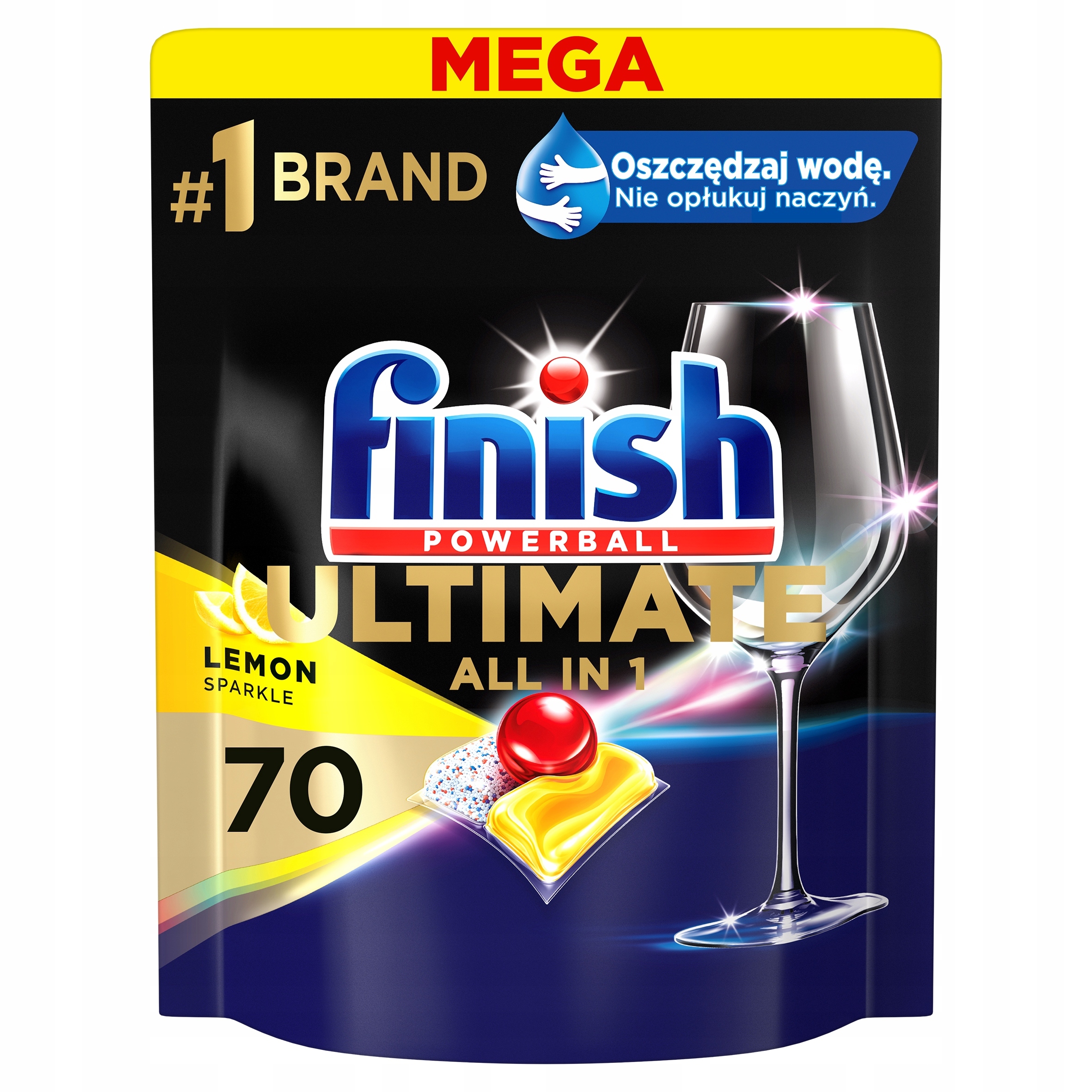 Levně Finish Ultimate Lemon tablety do myčky 70