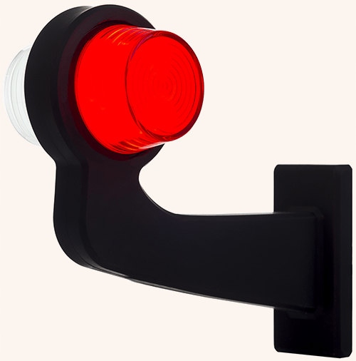 2593 - Габаритная лампа длинная с проводом 5 м левая 18 LED