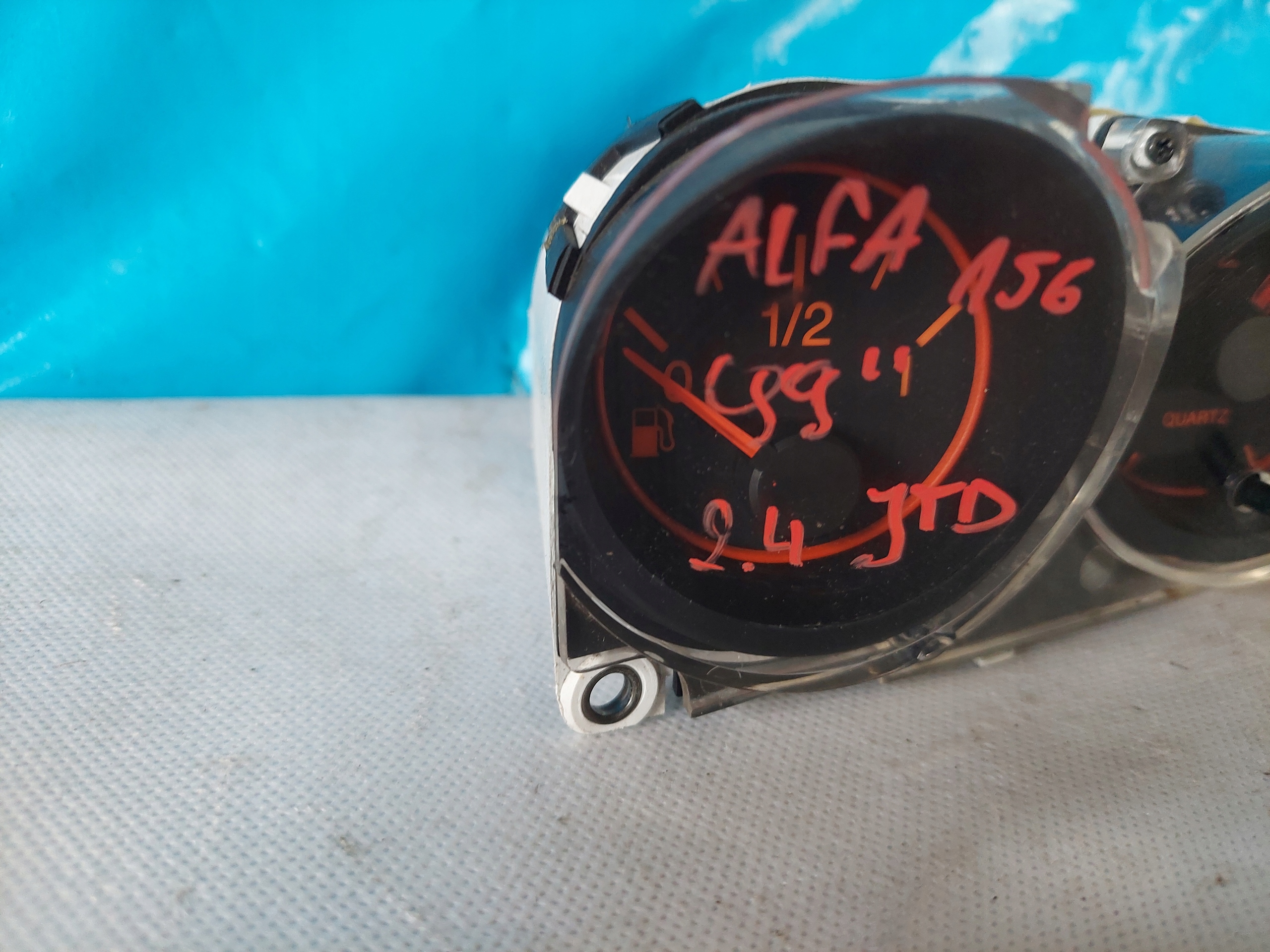 dials clock ALFA 156 2.4 JTD 6028129905