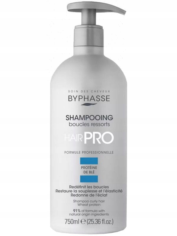 Byphasse HairPro Bounces szampon do włosów 750 ml włosy kręcone i falowane