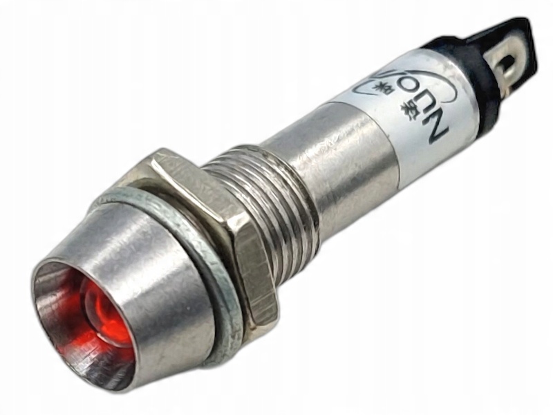 

Kontrolka Led Wklęsła 8MM 12V Czerwona IP40