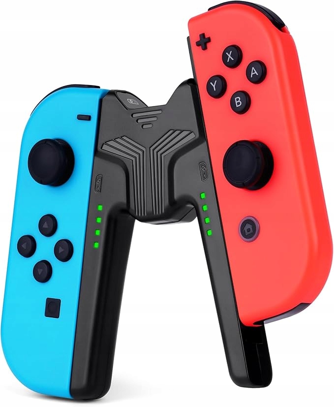 UCHWYT ŁADUJĄCY JOYCON KOMPAKTOWY NA NINTENDO SWITCH NS/OLED CZARNY