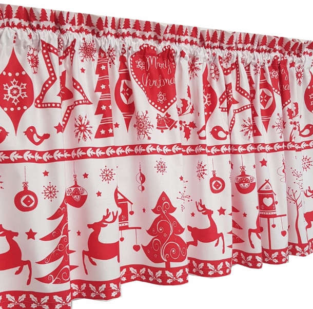 

zazdrostka bawełniana Boże Narodzenie święta155x45