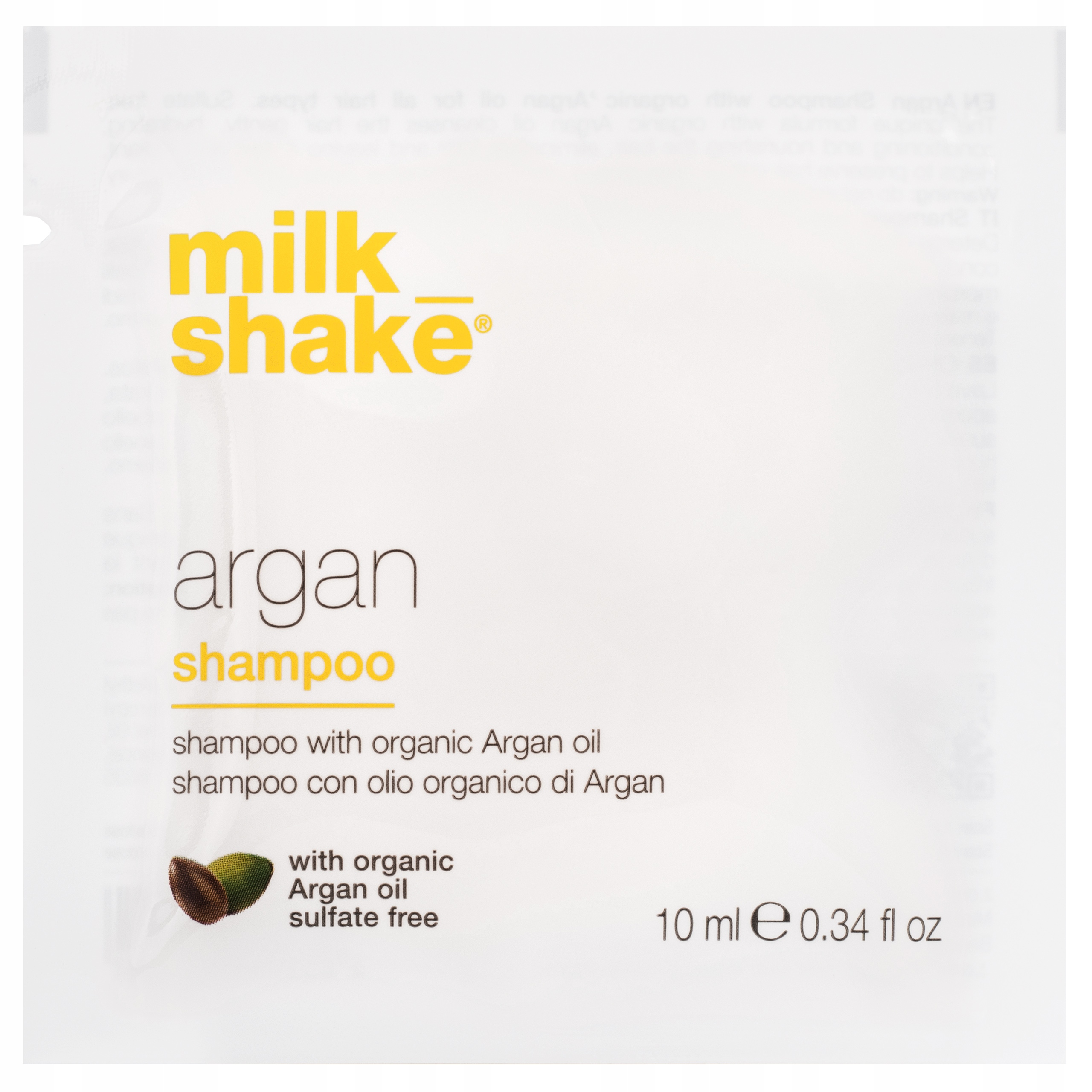 Milk Shake Argan Oil Szampon arganowy, 10 ml
