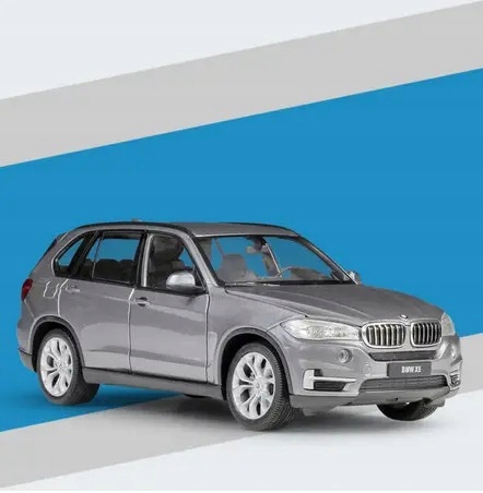 Model Bmw X5 v měřítku 1:24 šedý