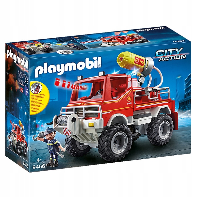 

Playmobil 9466 Terenowy Wóz Strażacki