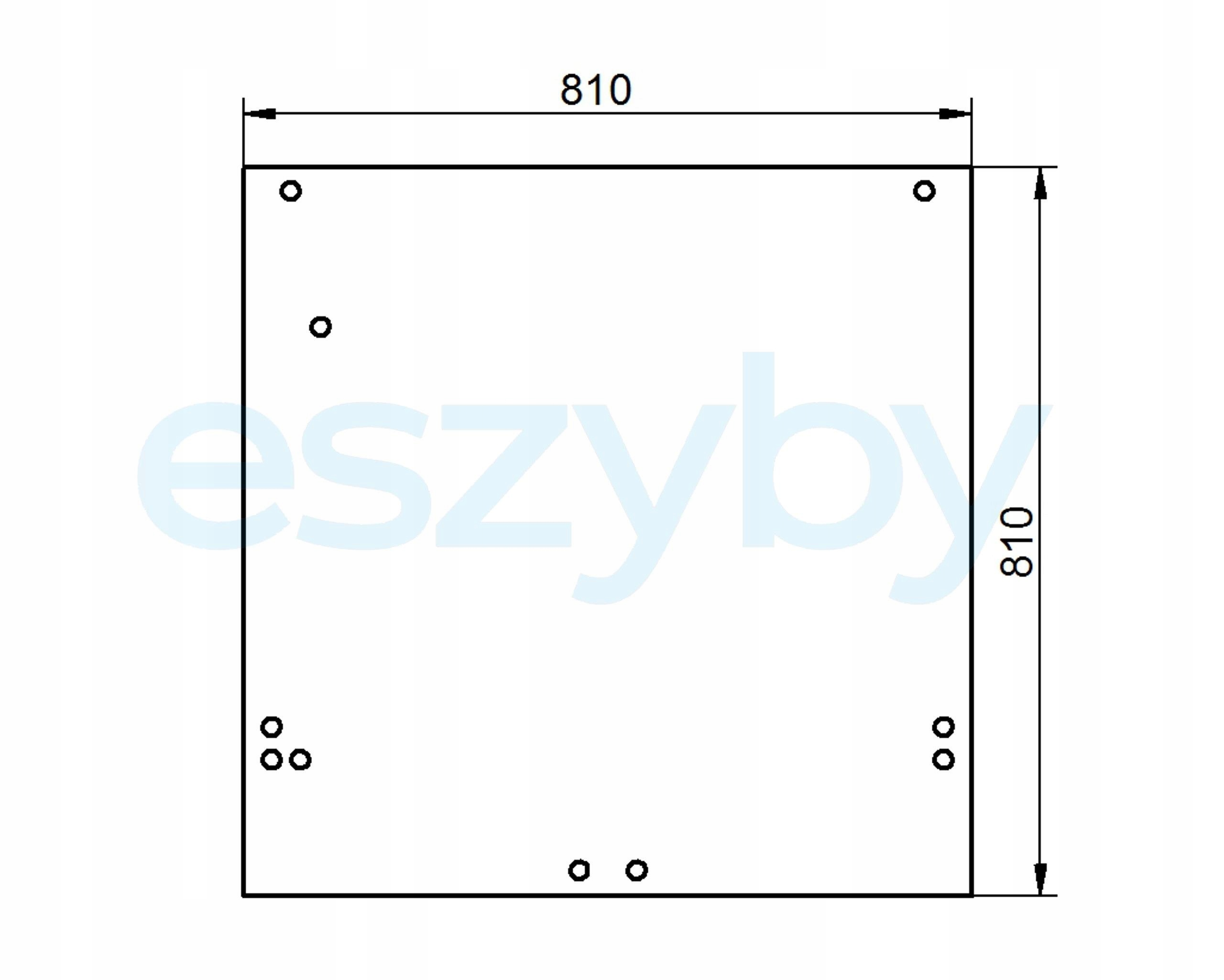 sklo traktor Renault zadní 7700681720