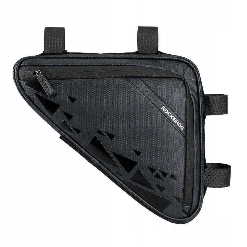 Sakwa Rowerowa Pod Ramę Trókątna Wodoodporna Torba Na Rower 1,5L Rockbros