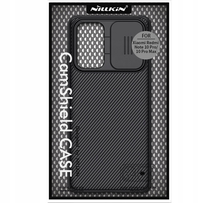 Etui Nillkin CamShield do Redmi Note 10 Pro, case Dedykowana marka Xiaomi