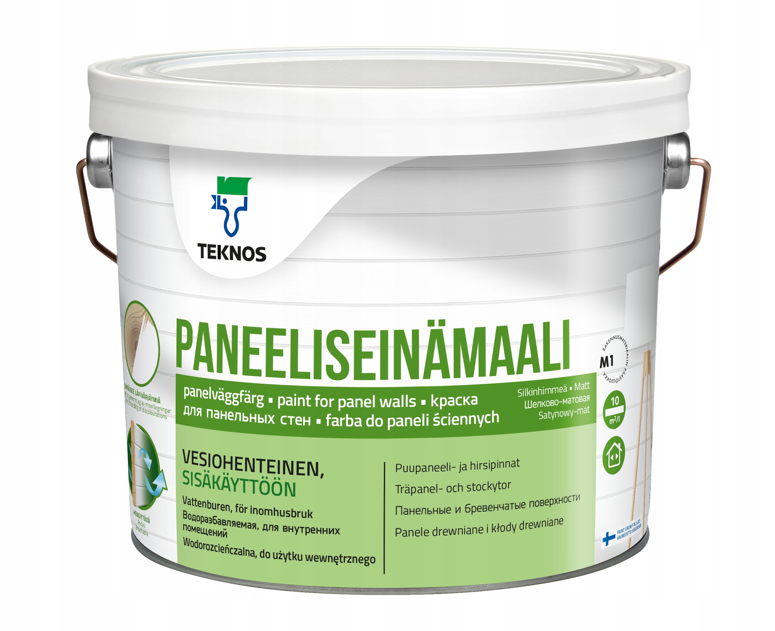 Skandynawska Farba 3w1 Do Drewna Wewnętrzna 3L