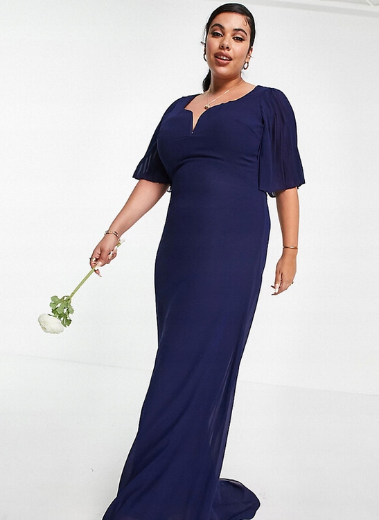 Stylové Elegantní Šaty Pro Plnoštíhlou Ženu 48 4XL