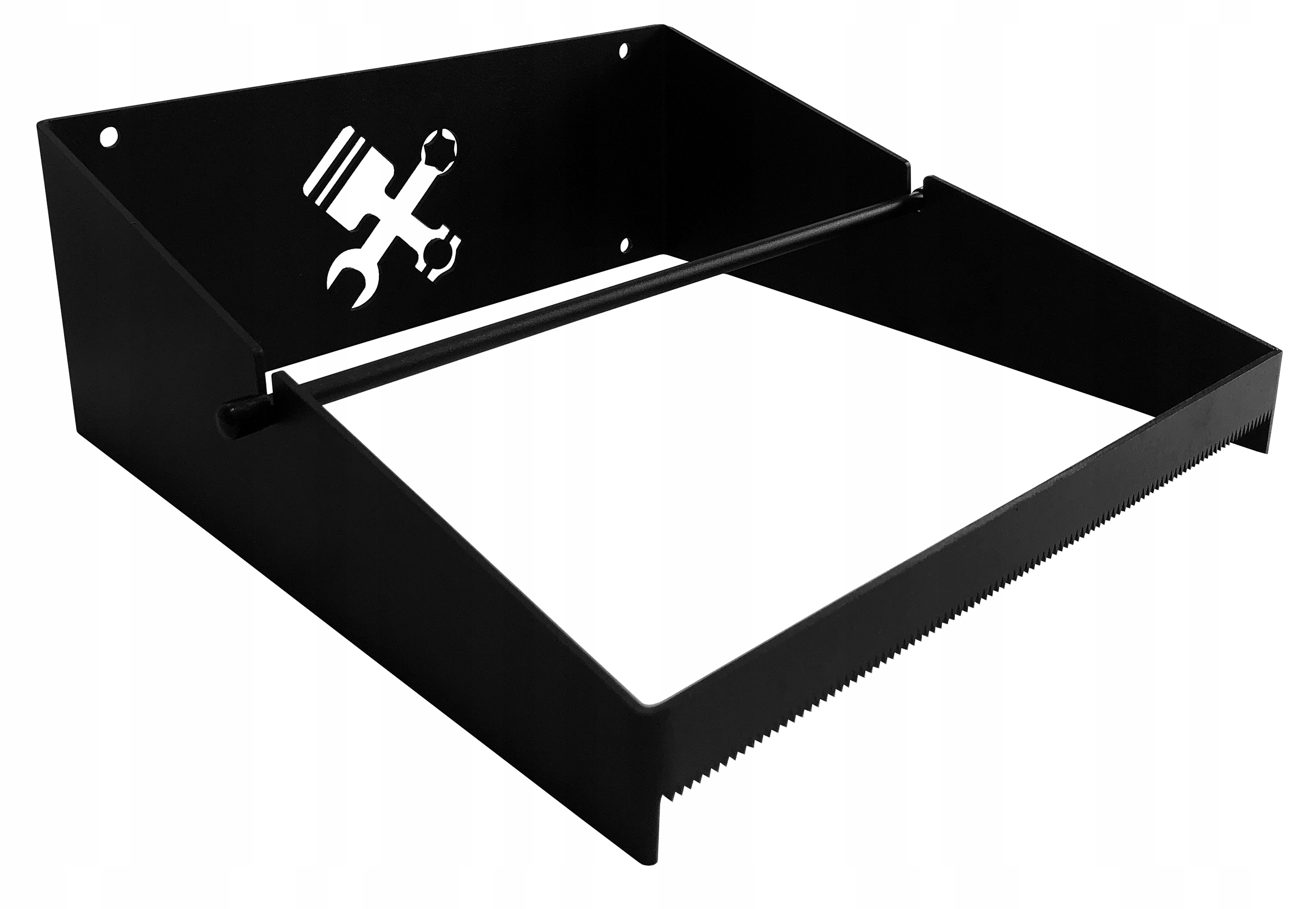 

Solidny Uchwyt Warsztatowy Na Czyściwo Duża Rolka