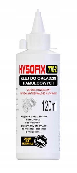 Klej Do Okładzin Hamulcowych HYSOFIX 770-2 - 120 ml