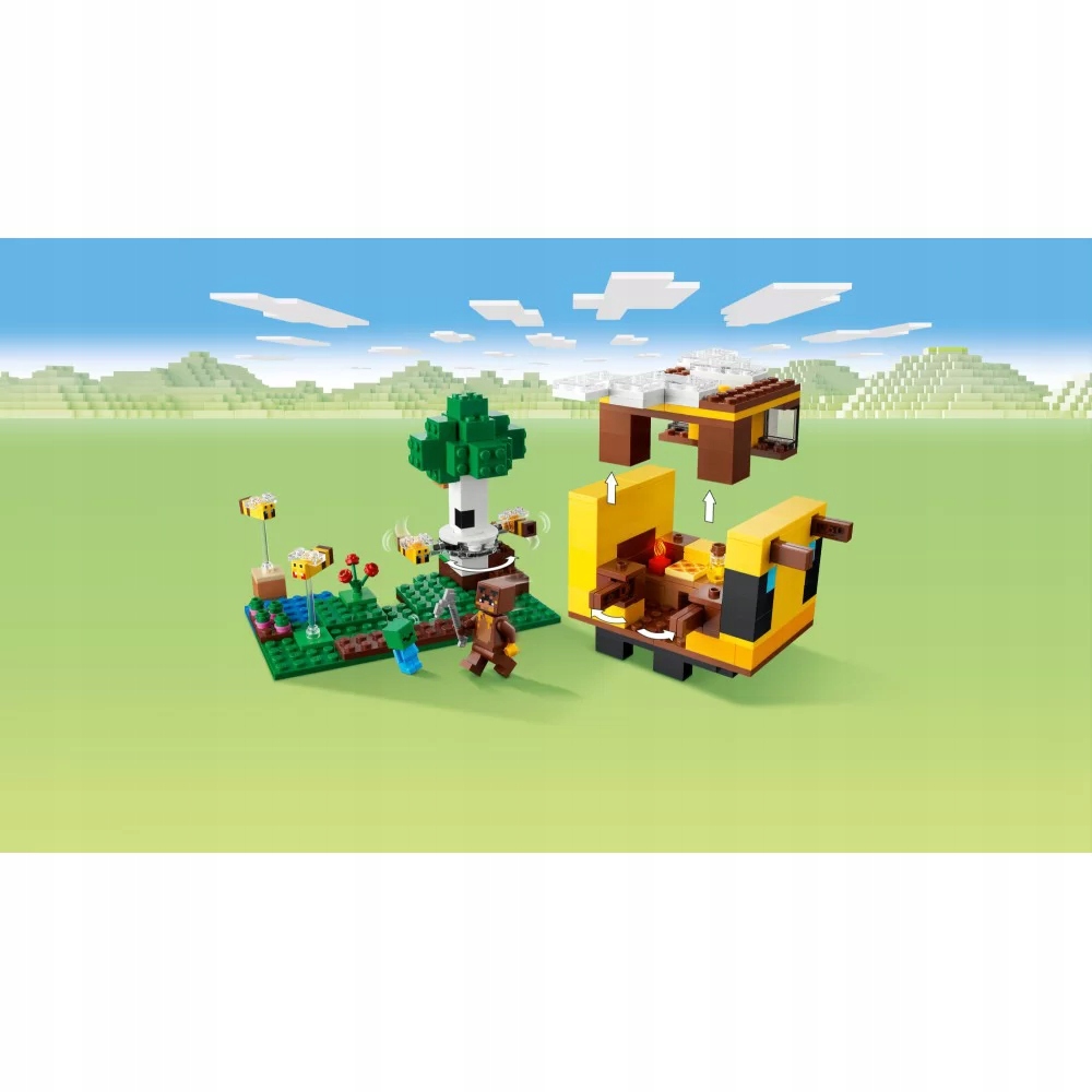 Lego MINECRAFT 21241 Pszczeli ul Liczba elementów 254 szt.