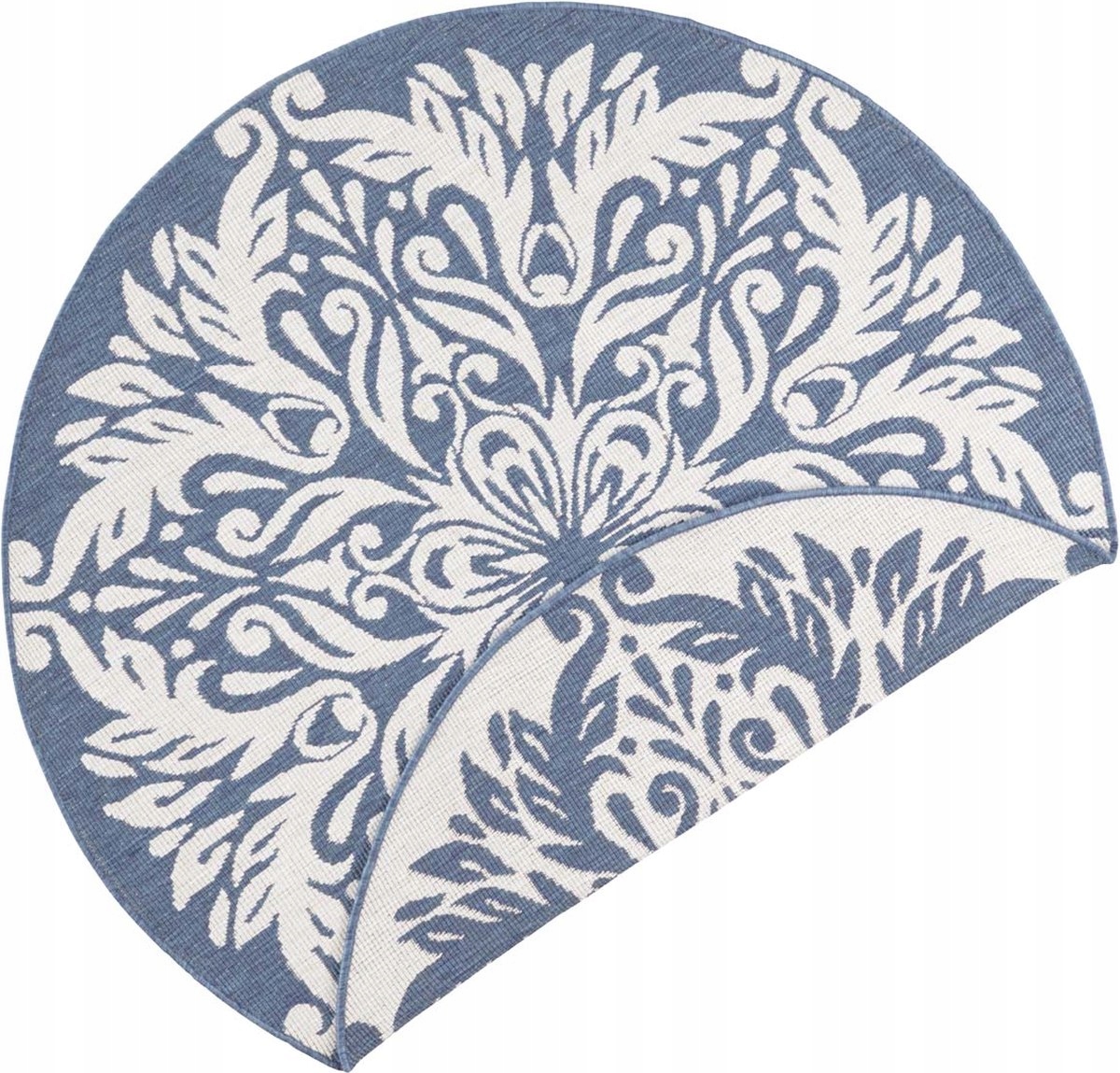 Koberec na terasu, okrúhly, obojstranný Madrid 200 cm