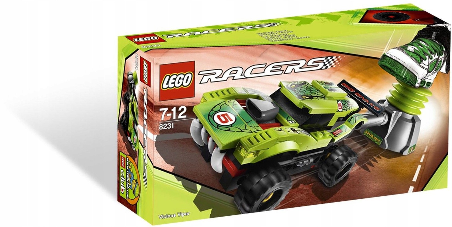 LEGO 8231 Racers - Groźna Żmija